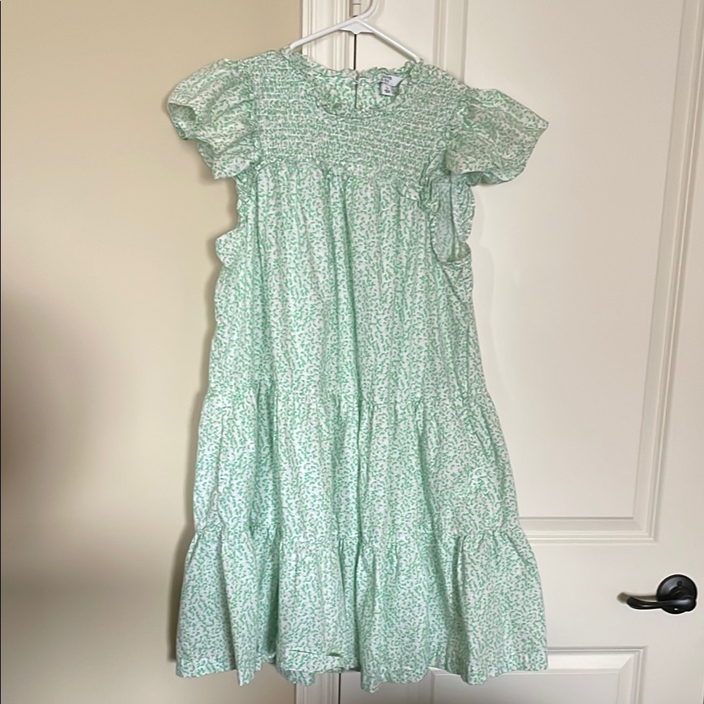 Crown & Ivy Green Floral Dress